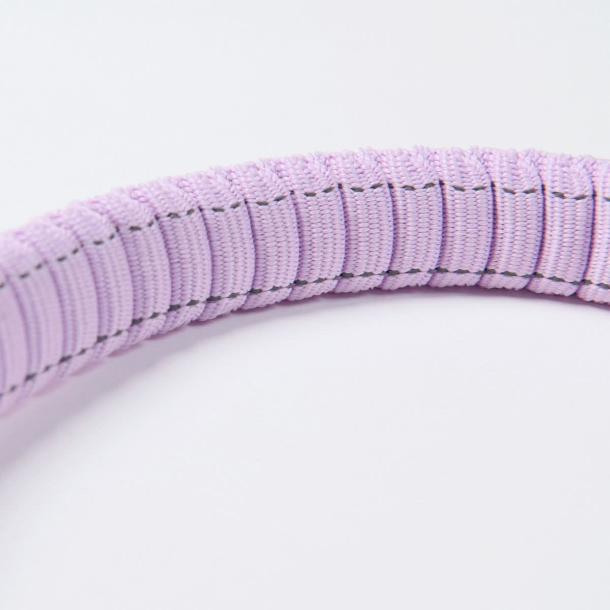 Multipurpose Seatbelt Handsfree Leash & Poop Bag Holder Set - Lilac